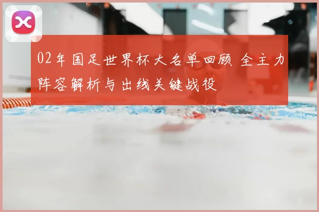 02年国足世界杯大名单回顾 全主力阵容解析与出线关键战役