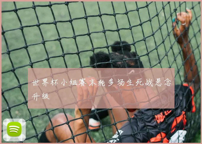 世界杯小组赛末轮多场生死战悬念升级