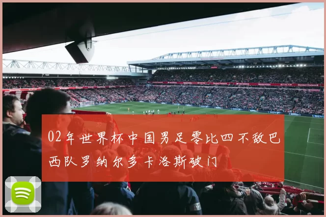 02年世界杯中国男足零比四不敌巴西队罗纳尔多卡洛斯破门